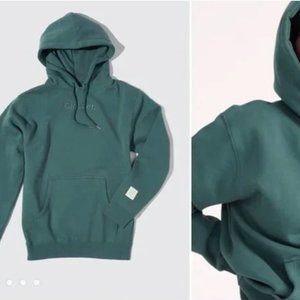 New Glossier Limited Edition Sage Green Embroidered Hoodie